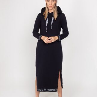 SNP41010-Naiste-kapuutsiga-kleit-Must-1