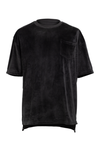 SMP2401793-velvet-unisex-T-shirt-black