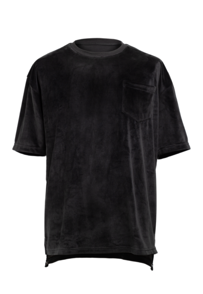 SMP2401793-velvet-unisex-T-shirt-black